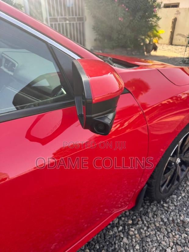 Honda Civic Sport Sedan 2020 Red photo 3