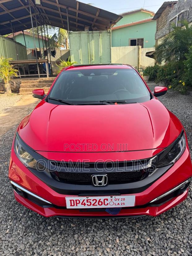 Honda Civic Sport Sedan 2020 Red