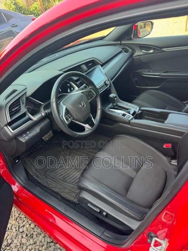 Honda Civic Sport Sedan 2020 Red photo 9
