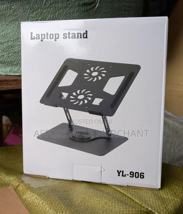 Adjustable Laptop Stand (2 Cooling Fans) · Photo 4