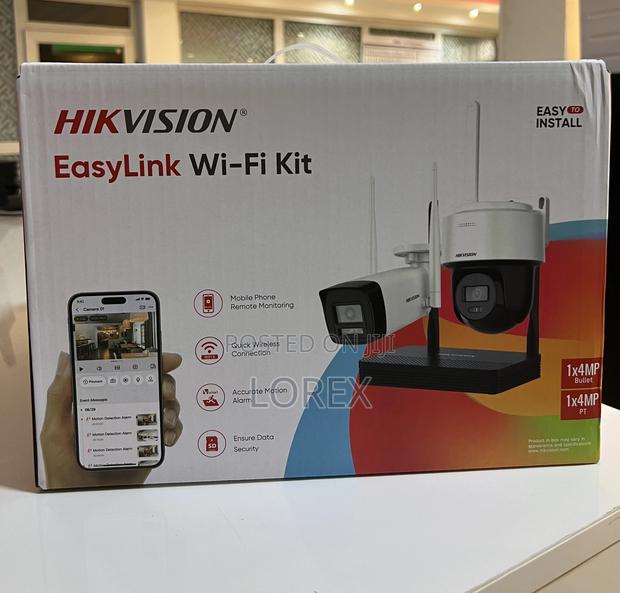 Hikvision Wifi NVS Kit 4mp Bullet+Ptz Nks424w03h · Photo 3