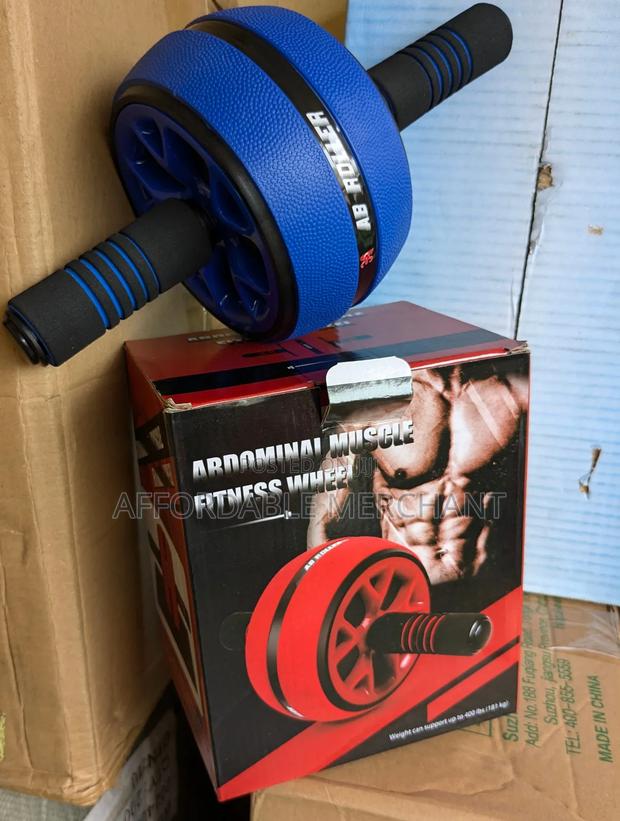 Core Workout Roller Ab Strengthening Wheel · Photo 2