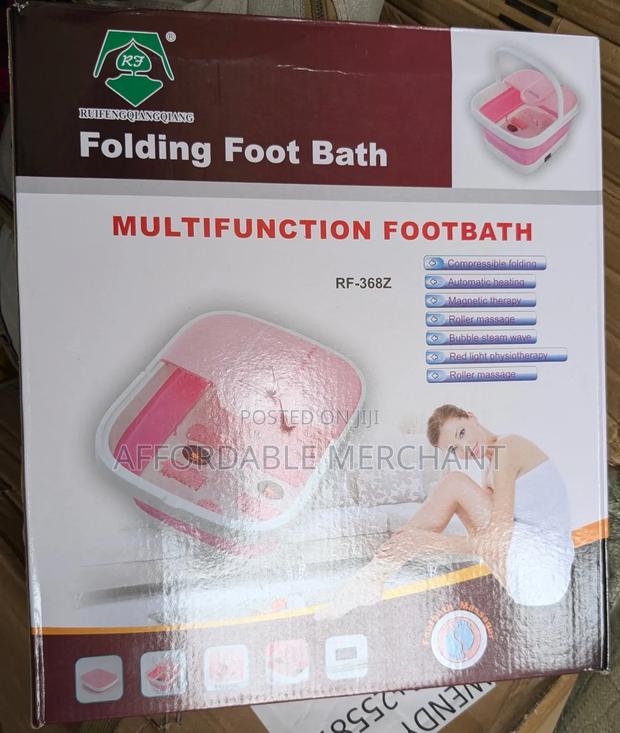 Foot Bath With Massage Rollers to Relax · Photo 2