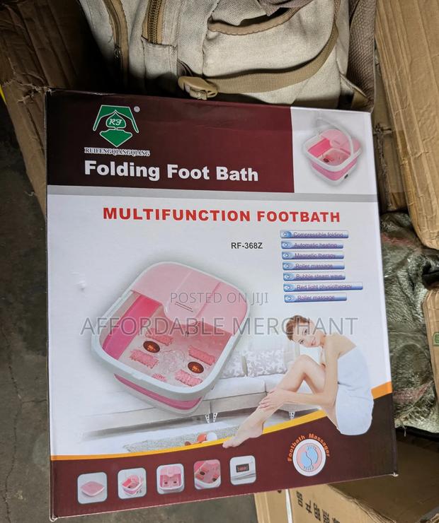Foot Spa Bath Massager Automatic Heating Vibration · Photo 2