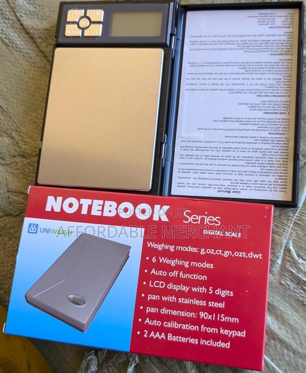 Portable Notebook Scale (Backlit Display) · Photo 2
