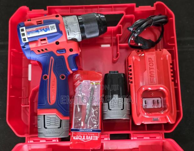Ecdl16682 16v Brushless Drill | 60n-m Torque | 2x2.0ah Kit photo 2