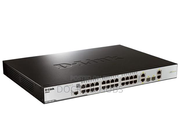 D-Link Des-3200-28p 24 Port Fe MGMT Poe Switch