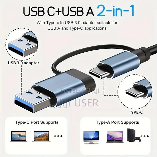 7in1 Multi Ports Usb Type C Hub Splitter Adapter Expansion · Photo 4