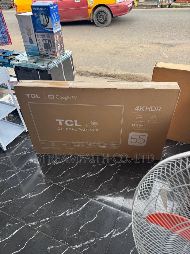 Tcl Bezel-less Design, (55p6k - 2025 Model) 55" 4k Googletv photo 2