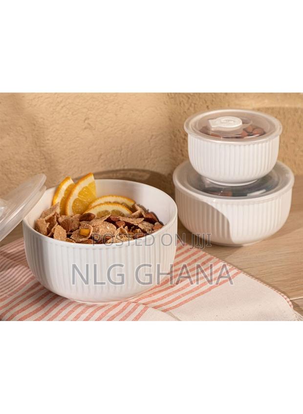 3 PCS Vintage Circle New Bone Storage Box Set - Ehx1257 · Photo 2
