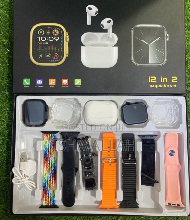 2 Ultra Smartwatch With Pod And 7straps photo 2