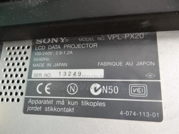 Sony LCD Data Projector Model VPL-Px20 100-240v 2.9-1.2a photo 9