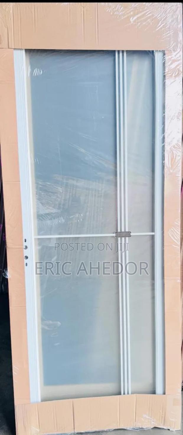 Strong Double Glass Newly Super Door and Handle