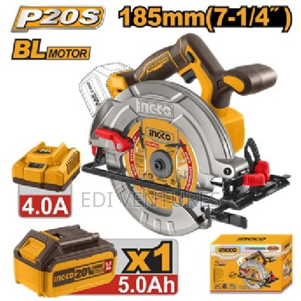 Ingco 7 1⁄4 Inches Cordless Circular Saw Csli18513 · Photo 3