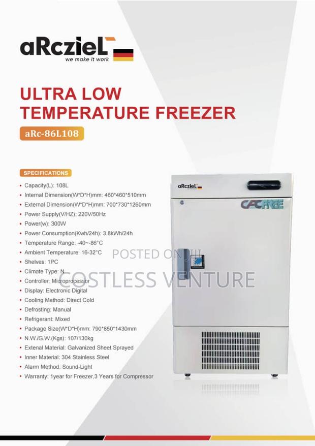 Arcziel Ultra Low Temperature Freezer · Photo 2