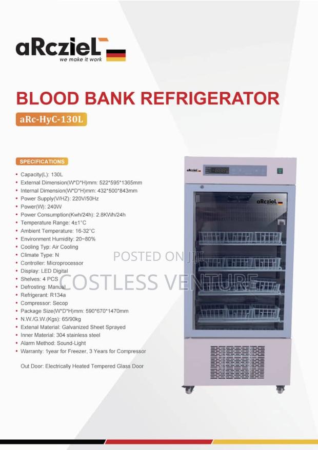 Arcziel Blood Bank Refrigerator 130 Litres · Photo 2