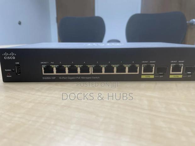 Cisco Systems Sg350-10mp / 10-Port Gigabit Poe Managed Switch photo 5