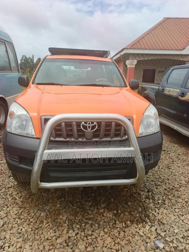 Toyota Land Cruiser Prado 2008 Orange