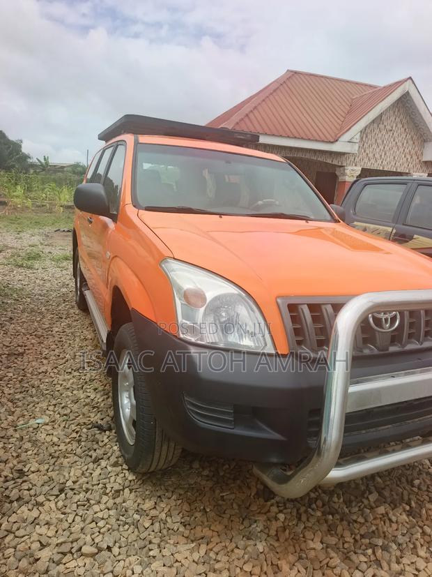 Toyota Land Cruiser Prado 2008 Orange photo 3