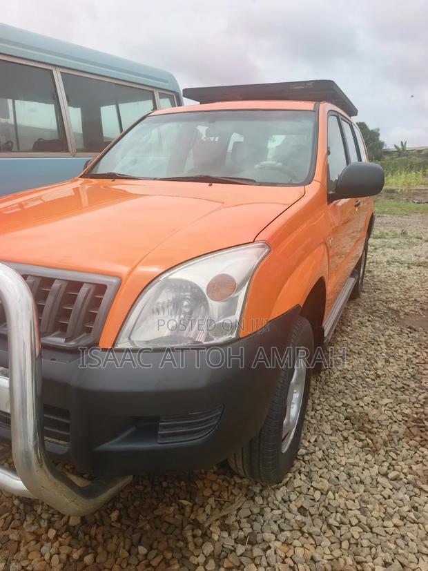 Toyota Land Cruiser Prado 2008 Orange photo 5