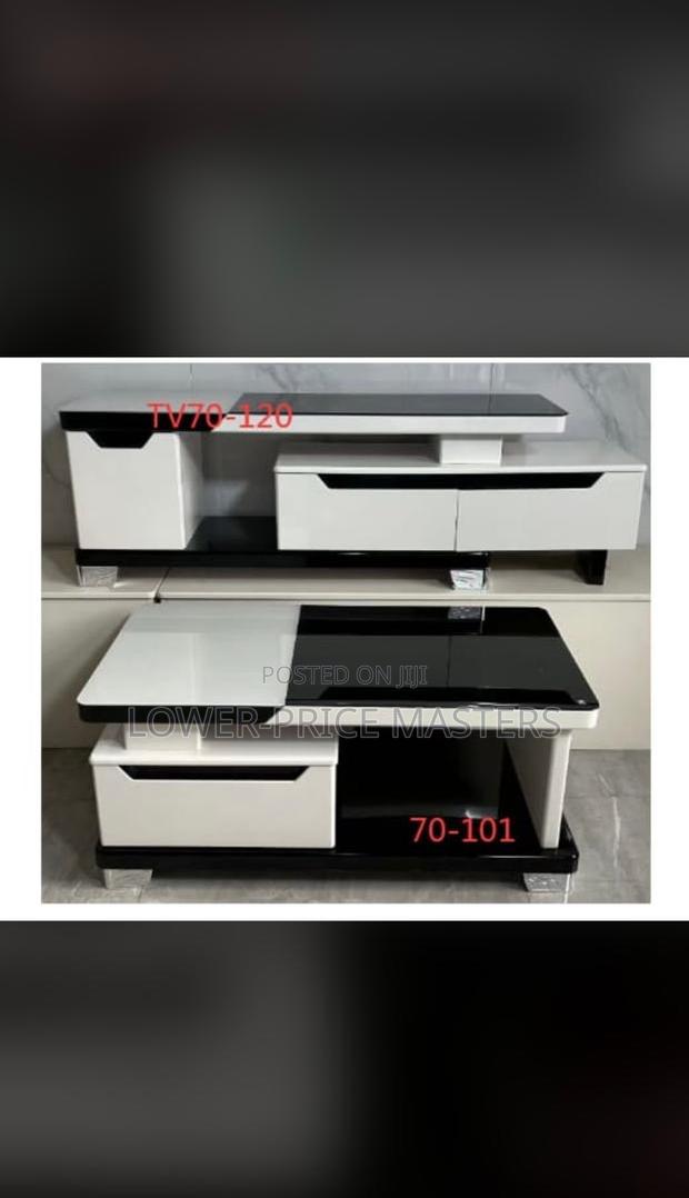Executive Tv Stand and Center Table (Marble) · Photo 3