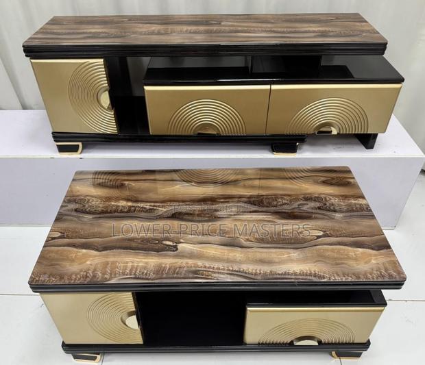 Executive Tv Stand and Center Table (Marble) · Photo 4