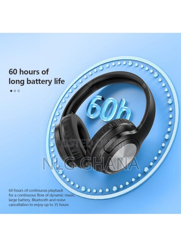 Anc+Enc Noise Cancelling Bluetooth Headphones. Tvx22036 photo 4