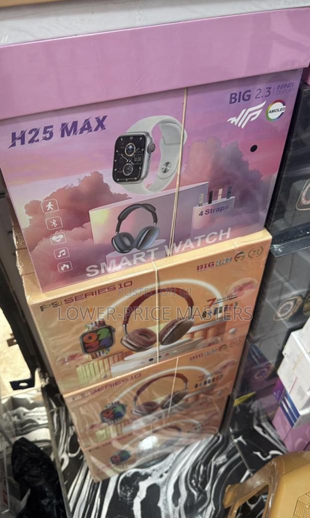 Smartwatch With Headset and 4 Straps