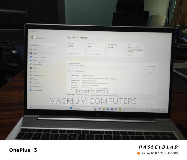 Laptop HP EliteBook 850 G8 16GB Intel Core I7 SSD 512GB photo 6