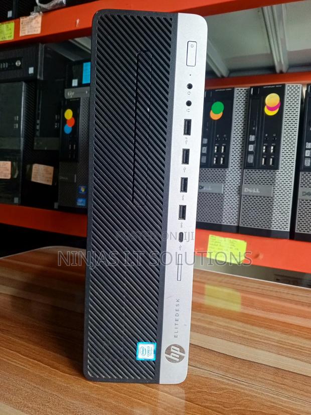 Desktop Computer HP EliteDesk 800 G3 8GB Intel Core I7 HDD 500GB photo 2
