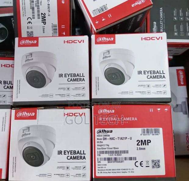 Dahua 2mp Dome Camera Dh-Hac-T1a21p-U Indoor Analog Camera · Photo 4