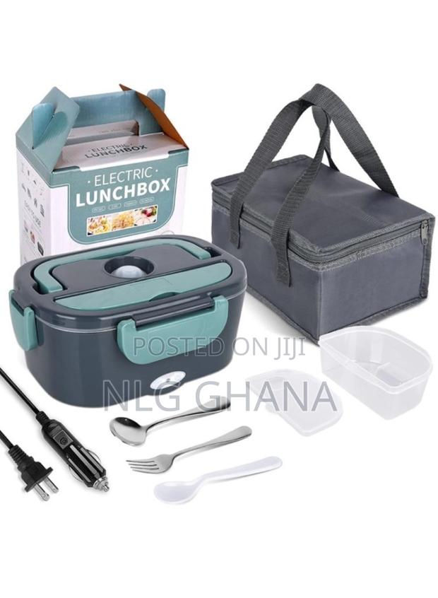 Heated Stainless Steel Lunch Box Food Warmer Set. Tvx11724 · Photo 2