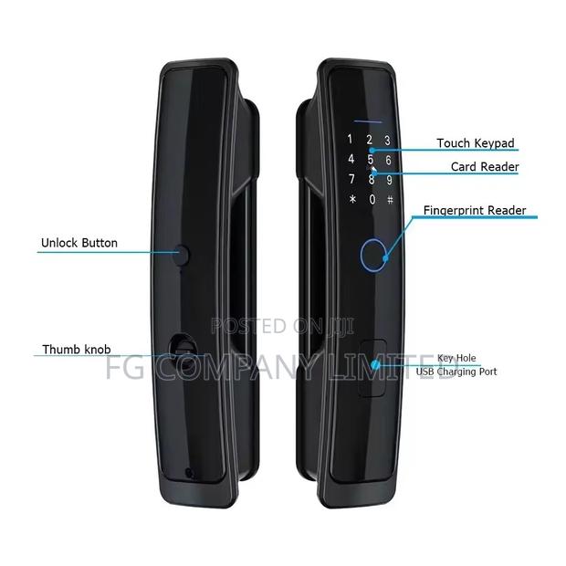 Smart Door Lock Digital Fingerprint and Card photo 3