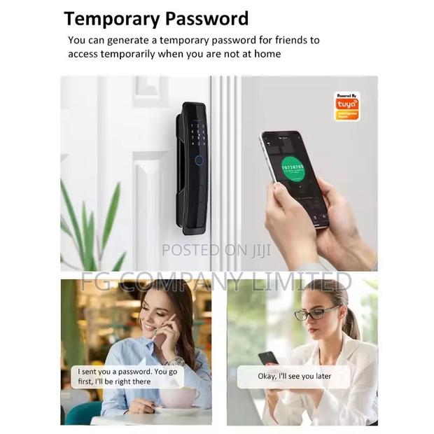Smart Door Lock Digital Fingerprint and Card photo 4