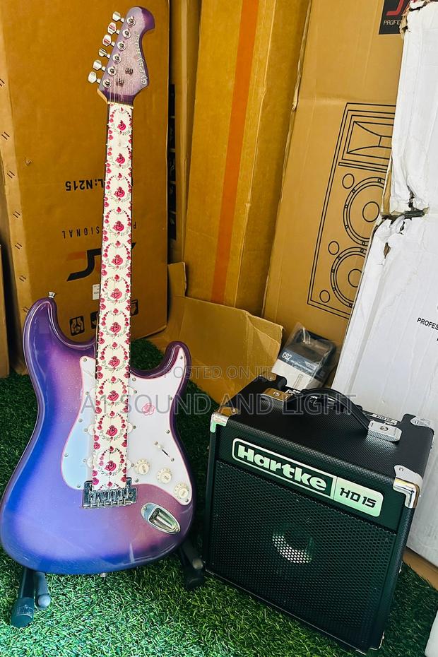 Gypsy Rose Electric Guitar And Hartke Practice Combo · Photo 4