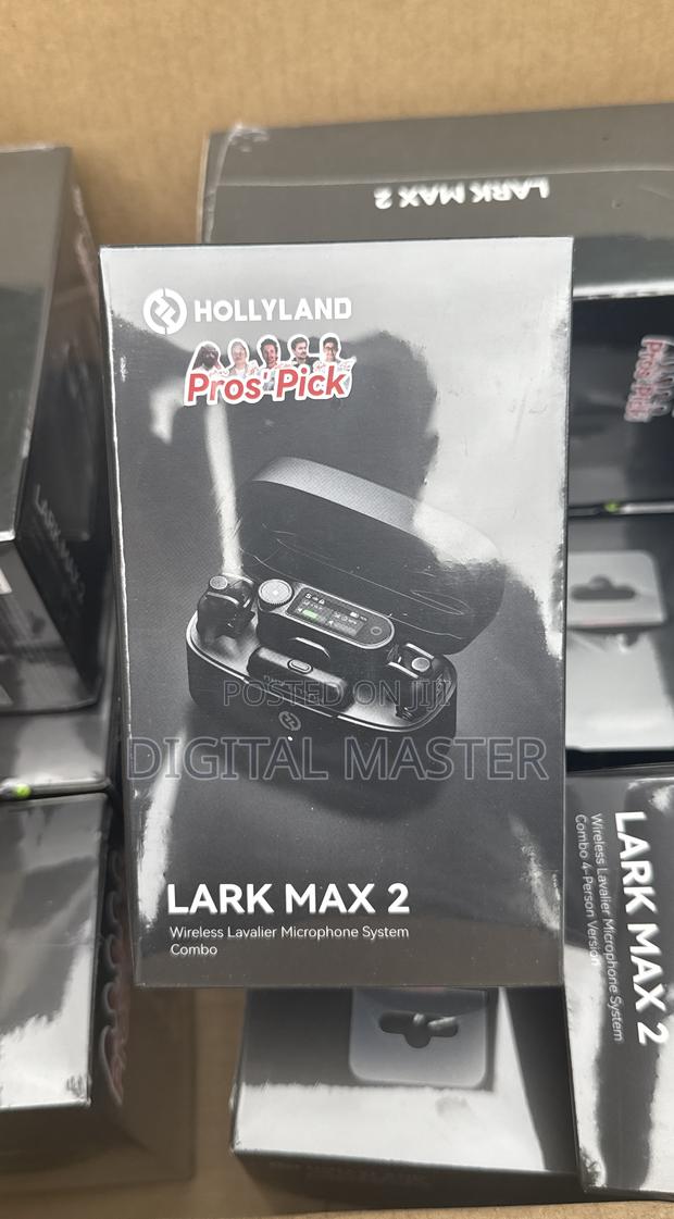 Hollyland Lark Max 2 Combo Wireless Lab Microphone System