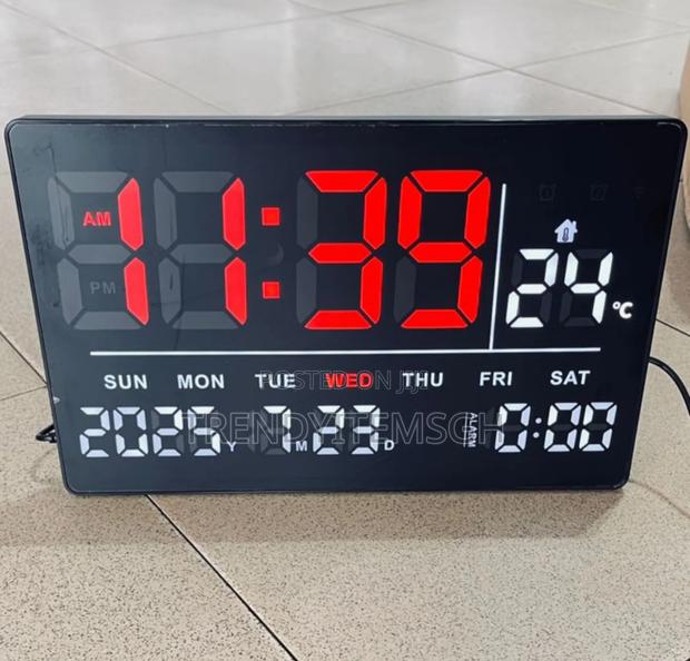 Digital Wall Alarm Clock (Size 8”X12”) · Photo 4