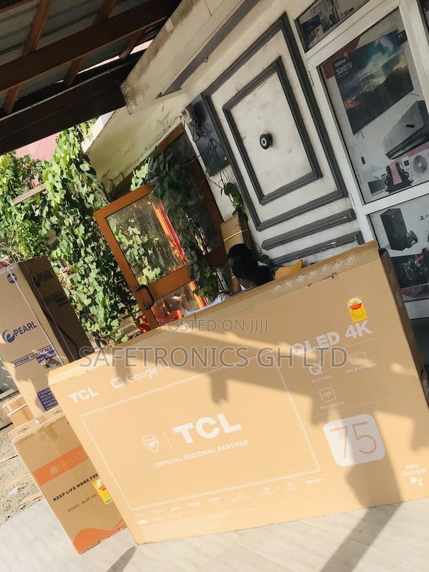 Authentic Qled 75 Inch Smart Android C645 TCL Uhd Tv · Photo 3