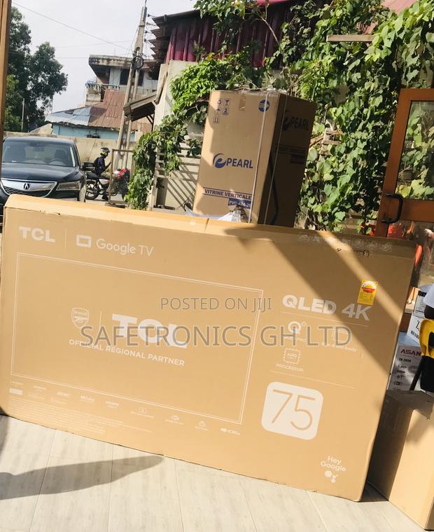 Authentic Qled 75 Inch Smart Android C645 TCL Uhd Tv · Photo 4
