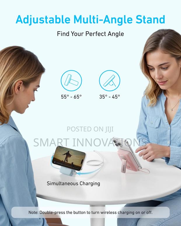 Anker Zolo Magnetic Power Bank(,30w,Built-in Usb-C Cable) photo 3