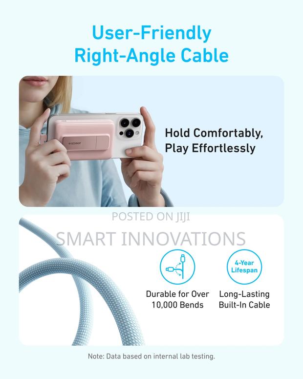 Anker Zolo Magnetic Power Bank(,30w,Built-in Usb-C Cable) photo 5