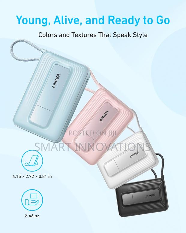Anker Zolo Magnetic Power Bank(,30w,Built-in Usb-C Cable) photo 6