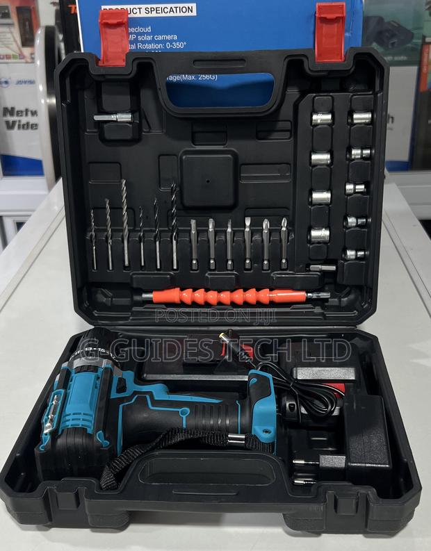 Lithium Electric Cordless Screwdriver and Drilling Tools Set photo 2