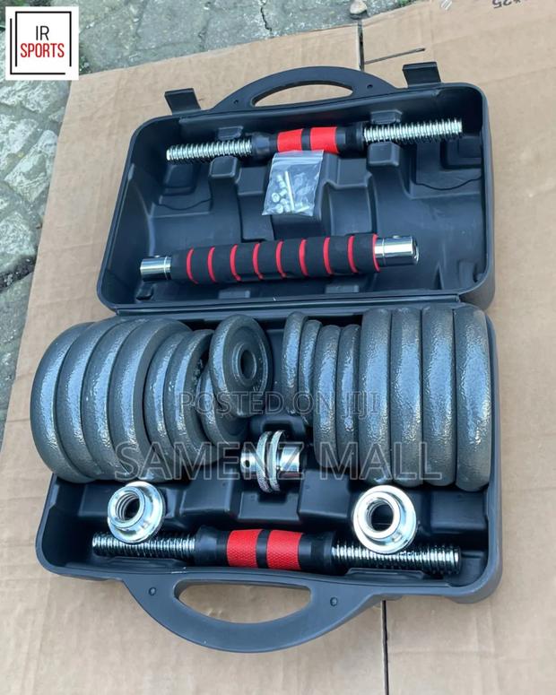 Pure Metal 30kg Dumbbell · Photo 2