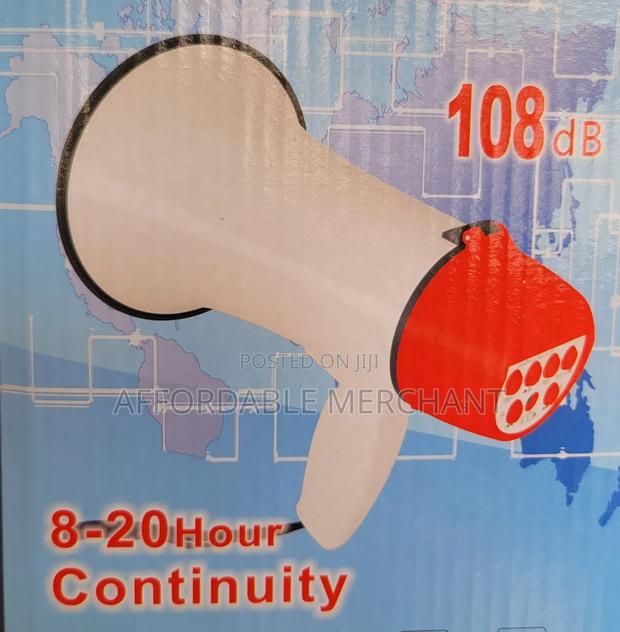 Portable Megaphone 108db - 8-20 Hours · Photo 2