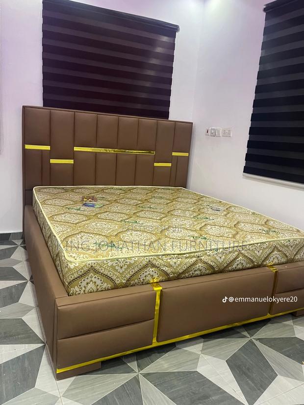 King Size Bed Frame And Mattress Available For Cool Price photo 2