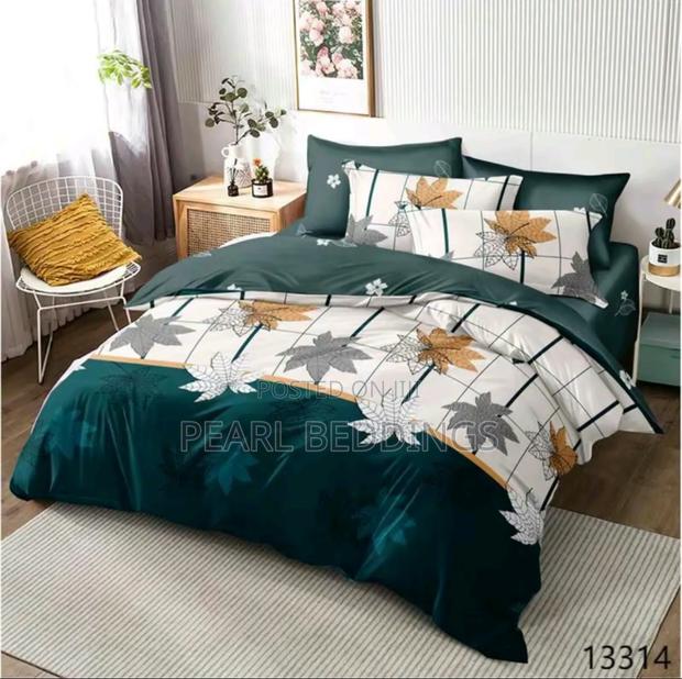 Premium Quality 6pcs 100% Cotton Bedsheets Set Available photo 3