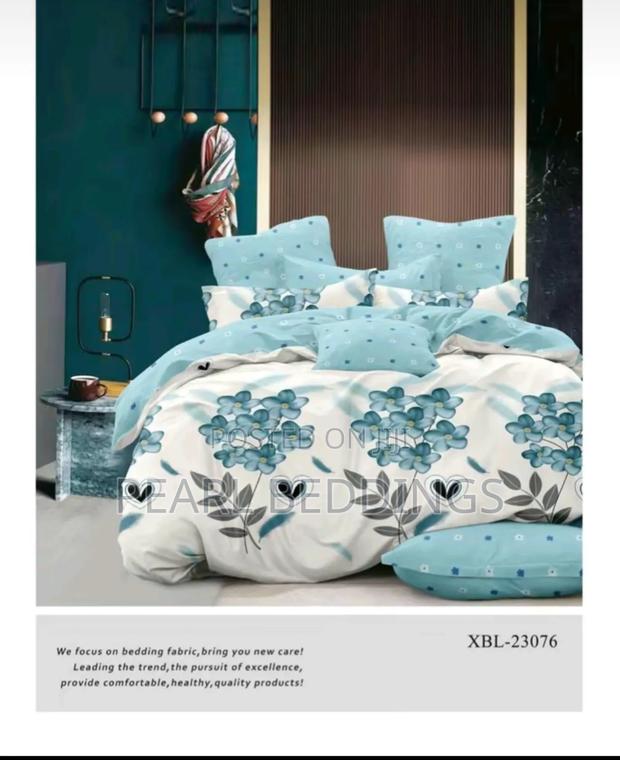 Premium Quality 6pcs 100% Cotton Bedsheets Set Available photo 4