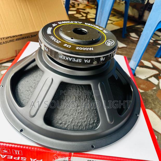 JLD 18 Inches 2000 Watts Subwoofer / Speaker [ Pair ] · Photo 4