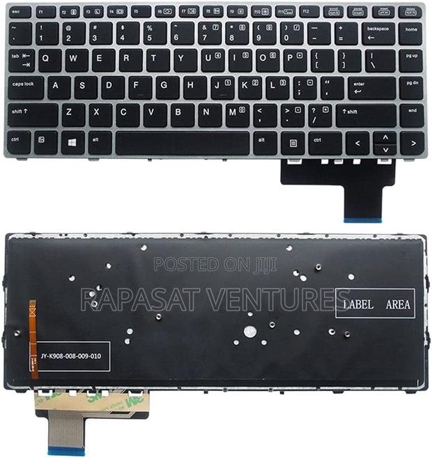 Us Keyboard for Hp Elitebook Folio 9470 9480 With Backlit · Photo 3
